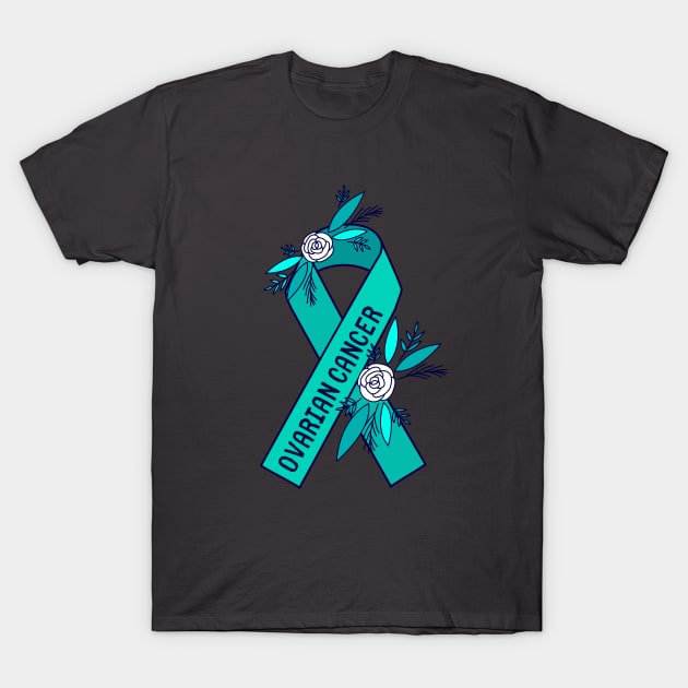 Ovarian Cancer Awareness T-Shirt by Sloth Station